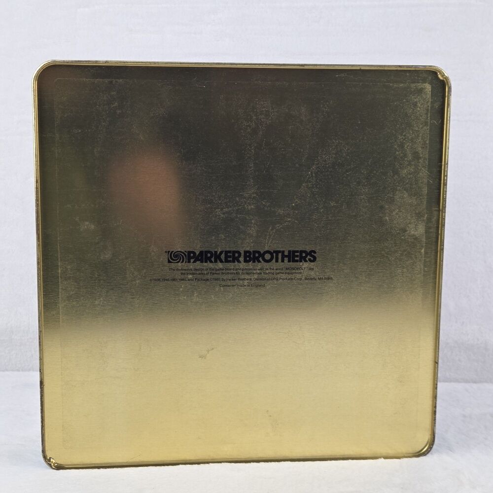 Vintage 1985 Monopoly 1935 Commemorative Tin Edition COMPLETE - Picture 15 of 15